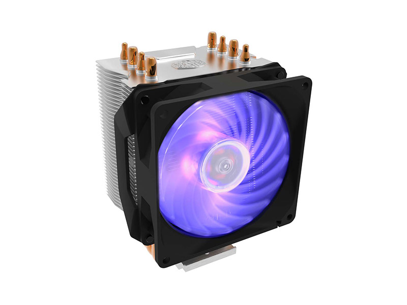 فن خنک کننده پردازنده کولر مستر: Cooler master- CPU Cooler: Hyper 410R- RGB thumb 36