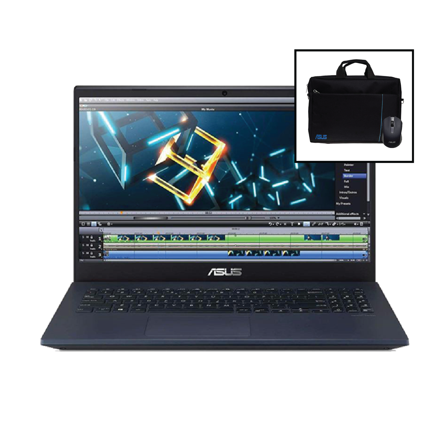 لپ تاپ ایسوس 15 اینچ  Asus VivoBook K571 LH : Core i5-10300 / 12GB RAM / 1TB HDD + 256GB SSD / 4GB GTX1650 thumb 621