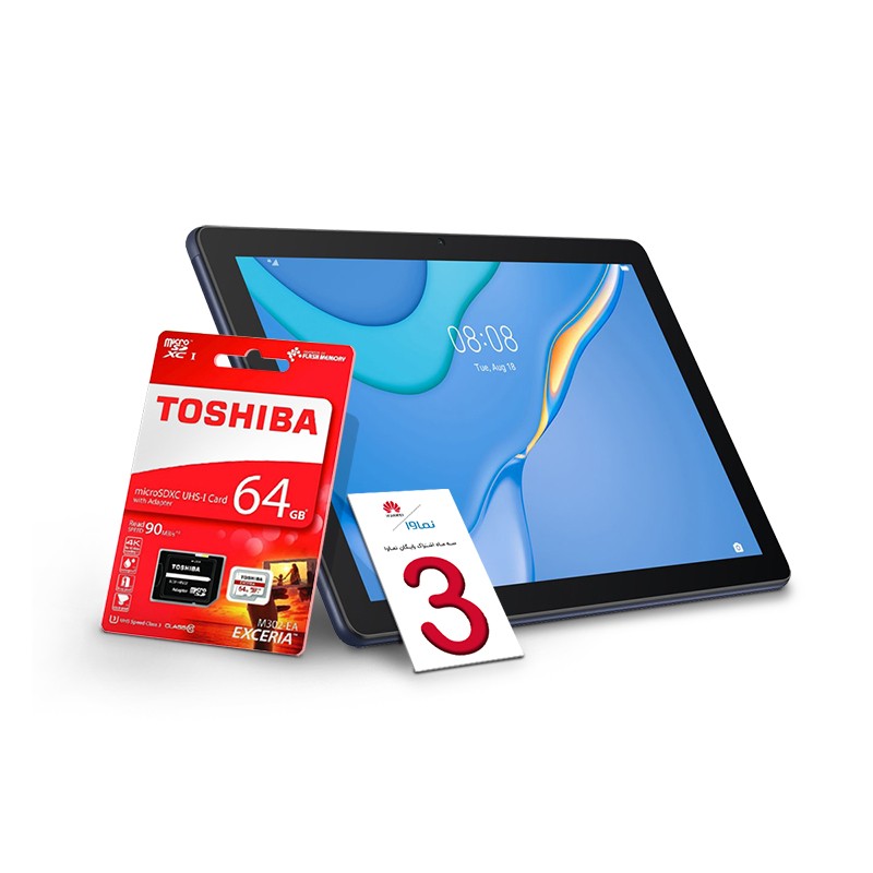 تبلت هوآوی مدل MatePad T10 ظرفیت 16 گیگابایت + سه ماه اشتراک رایگان نماوا و کارت حافظه 64 گیگابایت thumb 191